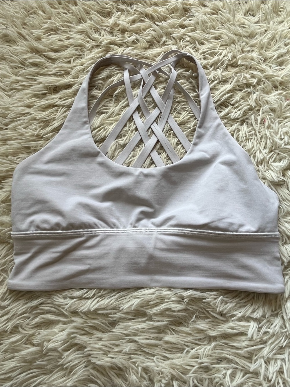 Lululemon Free To Be Moved Bra
White